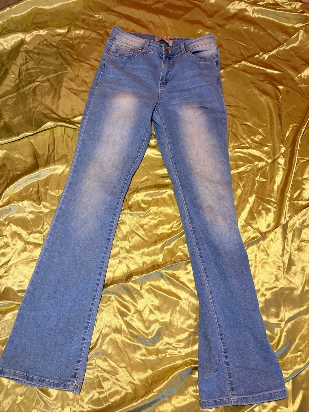 Classic Women's Blue Flare Jeans